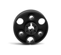 EXQIOUR Precisions Engineered Nabs Hub for Vintages Reels to Recorders ABS Materials with Quick Installation Design Nabs Hub