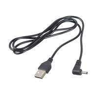 EXQIOUR Right-Angled 3.5x1.35mm Power Cord 5V Polystyrene Cable for Routers Home Electronics Stable Transmission