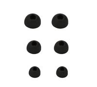 EXQIOUR Sanitary Launderable Elastomer Ear Advice for Strengthened Sound Execution Stability Moistureproof Replacement Ear Tips