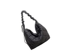 EXQIOUR Trendy Puffer Quilted Crossbody Purses with Adjustable Strap,Women's Shoulder Handbags Hobos Bags Small Crossbody Bags Small Crossbody Bags for Women