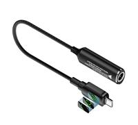 EXQIOUR Type C Adapters Aluminum Alloy Heat Dissipation Wide Compatibility For Outdoor & Travel Devices Type C Converters For Data Centers