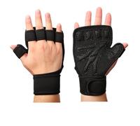 EXQIOUR Weight Lifting Gloves With Wrist Work Out Open Gym Great For Training Pull Up Calisthenics Open Gym Weight Lifting With Wrist Workout