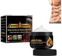 EXQST 2023 New Hot Belly Cream Hot Sweat Cream Slim Shaping Workout Enhancer Gel Hot Belly Cream Fat Burning Cellulite Cream Slimming and Shaping Body for Women & Men