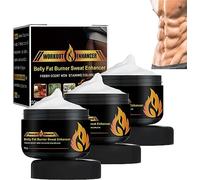 EXQST 2023 New Hot Belly Cream Hot Sweat Cream Slim Shaping Workout Enhancer Gel Hot Belly Cream Fat Burning Cellulite Cream Slimming and Shaping Body for Women & Men