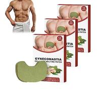 EXQST Gynecomastia Cellulite Melting Patch Chest Belly Fat Remove for Men Gynecomastia Tightening Ginger Patch Natural Organic Ginger Hot Patch for Man