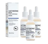 EXQST Lactobionic Acid Pore Refining Serum，Reduce Fine Lines Facial Liquid Anti-Wrinkle for All Skin，Shrink Pore Reduce Fine Lines Facial Liquid