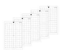 Exqufood Cutting Mat 12x8In PVC Standard Grip Adhesive Cut Pad Parts Accessories Non-Slip Viscosity Medium Mesh Crafting 5Pcs