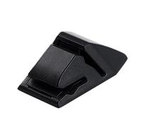 Exqufood Multifunctional Card Ticket Holder Auto Car ID IC Clip Black Dashboard Door Adhesive Clips Car Organization