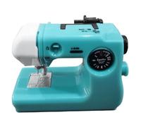Exqufood Portable Sewing Machine Plastics Pink/Blue/Red Home Sewing Accessories Household Crafting Mini Electric Sewing Machine A