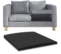 Exquilnova 50x50cm Sofa Support Boards,Support Cushion,High Density Foam for Sofa Suitable for Various Types of Sofas,Foam Cushion Pads Restore Comfort to Sofas,Chairs,Beds (1, Black)