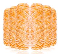 Exquilnova 6 Pack Chunky Yarn for Hand Knitting,Multiple Colors Chenille Yarn for Knitting & Crochet,Soft Chunky Wool for Blankets,Cushion,Scarves,Pet Beds,Bags,Hats,Sweaters(Sweet Orange)