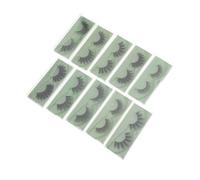 EXQUIMEUBLE 10 Pairs Mixed Styles False Eyelashes for Makeup Soft Wispy Eyelashes Natural False Lashes for Women Assorted style