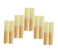 EXQUIMEUBLE 10pcs Alto Saxophone Reeds Kit Replacement Musical Instrument Parts for Beginners Professionals Durable Easy to Install Fine Craftsmanship Lightweight for Quality Sound