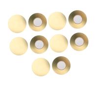 EXQUIMEUBLE 10pcs Base Mount Acoustic Pickup Transducer Buzzer Drum Pickup for Guitars Microphone Trigger