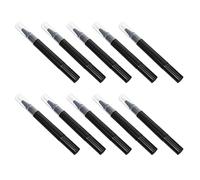 EXQUIMEUBLE 10pcs Empty Twisting Nail Art Pens Cosmetic Applicators for Nail Polish and Cuticle Oil for Manicure and Makeup Supplies