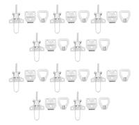 EXQUIMEUBLE 10pcs Heavy Duty Beehive Box Connector Latch Made of Galvanized Steel with Lock Buckle for Toolbox and Garage Door, Suitable for Beekeeping Equipment Scenarios Enhancing Efficiency