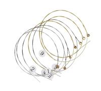 EXQUIMEUBLE 10Pcs Lyre Strings Replacement Durable Music Wire for Enhanced Sound Quality for Lyre Players and Musicians for Classical Instruments