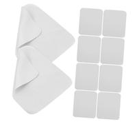 EXQUIMEUBLE 10pcs Microfiber Cloth for Gentle Cleaning of Eyeglasses Camera Lenses and Screens Material for Smudge Removal Compact for Portability for Electronics