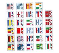 EXQUIMEUBLE 116pcs Face Patch Patriotic Temporary Stickers of July Decorations Face Flag for Boys and Girls Sports Decals for Marathon and Events