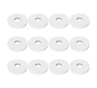 EXQUIMEUBLE 12Pcs Aromatherapy Refill Pads PE Round Car Aroma Pad Replacement Mixed Scent Air Freshener Refills for Car Diffuser and Home