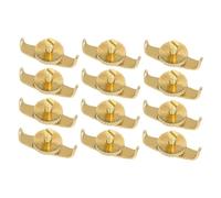 EXQUIMEUBLE 12pcs Professional Erhu String Tuning Tools Fine Tuners String Adjustment Accessories