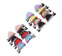 EXQUIMEUBLE 16pcs Cat Ear Hair Clips for Women and Delicate Hairpins Mixed Color Barrettes Comfortable No-design Cute Hair Accessories for Various Hairstyles