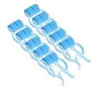 EXQUIMEUBLE 16pcs Portable Nose Correction Clips Nose Stopper Clips for Breathing Support Nosebleed Relief and Shape Improvement Comfortable Fit for Daily Use