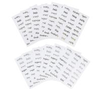 EXQUIMEUBLE 18 Sheets Adhesive Essential Oil Bottle Label Stickers, 14x14cm Gold Silver Waterproof Cosmetic Bottle Tags for DIY Craft, Scrapbooking, and Aromatherapy Use