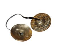 EXQUIMEUBLE 1Pair Durable Tingsha Cymbals Meditation Bell for Yoga and Spiritual Practices High Pitched Sound Lightweight Design Quality Craftsmanship Religious Percussion