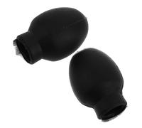 EXQUIMEUBLE 1pair High Elasticity Rubber Drumstick Tips Drumstick Caps for Enhanced Control and for Practice and Performance