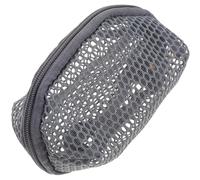 EXQUIMEUBLE 1pc Mesh Purse with Keychain for Mini Coin Bag and Cosmetic Egg Organizer Pouch Simple Storage Wallet for Earphones and Small Items Portable Gift for Birthday and Holidays