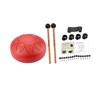 EXQUIMEUBLE 1Set Tongue Drum Kit Notes Ethereal Hand Drum for Music Performance Yoga Education Leisure Activities Durable Percussion Instrument for Creative
