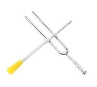 EXQUIMEUBLE 1set Tuning Fork Tool for Guitar Violin Piano Professional Music Tuning Fork for Accurate Pitch Essential Educational Resource for Musicians and Students
