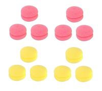 EXQUIMEUBLE 2 Pack Mushroom Hair Curlers DIY Heatless Sponge Rollers for Women Adorable Hair Styling Tools for Effortless Curls Hairdressing Accessory