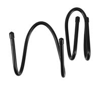 EXQUIMEUBLE 2 Sets Flute Hook Hanger Wall Mount for Flute Instrument Rack Yoga Mat Wall Mount Racket Display Rack Skateboard Stand