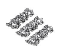 EXQUIMEUBLE 20pcs Cow Print Hair Scrunchies Fabric Scrunchy Elastic Bands Ties Hair Accessories for Women Girls Tails Buns