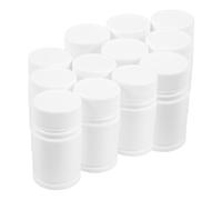EXQUIMEUBLE 20pcs Empty Medicine Bottle with Screw Cap Versatile Storage for Pills Fish Oil and Essentials Lightweight -Grade Hdpe for Home and Travel Use
