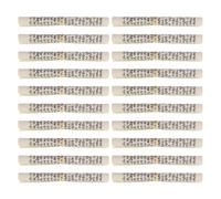 EXQUIMEUBLE 20pcs Kosher Hebrew Mezuzah Scrolls for Door with Portable Paper and Rope Material, Spiritual Comfort for Home Decor and Religious Mitzvahs