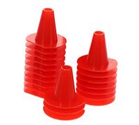 EXQUIMEUBLE 20pcs Plastic Cone Shaped Bee Entrance Control Gate for Hive with Smooth Hive Management and Quick Installation Sturdy Beekeeping Equipment for Bee Colony