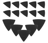 EXQUIMEUBLE 20Pcs Triangle Folk Guitar Picks Slip Abs Material Plectrums for Acoustic Guitar Accessories Comfortable Playing with Thicknesses Lightweight