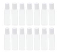 EXQUIMEUBLE 25pcs Mini Empty Travel Bottles for Contact Care Small Refillable Eye Care Liquid Bottles for Trip Cosmetics and Personal Use