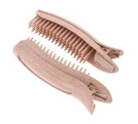 EXQUIMEUBLE 2pcs Air Volumizing Hair Root Clips for Curly Hair Fluffy Bangs Rollers Macaron Color No Trace Design Suitable for Women