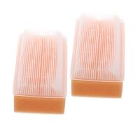 EXQUIMEUBLE 2pcs Bath Sponges Gentle Scrubber for Hair and Sensory Massage Brush for Boy Girl and Toddlers for Sensitive Skin Care and Muscle Development