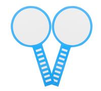 EXQUIMEUBLE 2pcs Blue Foam Board Dry Erase Paddles for Scoring and Event Raffles, Multifunctional Use, Reusable Design, Whiteboard Handheld Teacher Voting Paddles for Classroom and Office