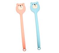 EXQUIMEUBLE 2Pcs Long Handle Back Scrubber Body Brush Set Soft Bristles for Shower Exfoliating Bathing for Body Cleaning and Hard-to-Reach Areas