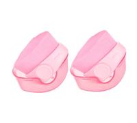 EXQUIMEUBLE 2pcs Portable Foundation Brush with Soft Bristles for Effortless Sunscreen and Self Application Blending Tool for Body and Face Elegant Design for Makeup Perfection