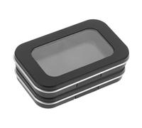 EXQUIMEUBLE 2pcs Portable Magnetic Empty Makeup Palette Mirror DIY Eyeshadow and Blush Storage Case for Travel and On-The-Go Makeup