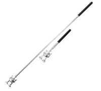 EXQUIMEUBLE 2pcs Retractable Back Scratcher Body Scratching Massage Tool Stainless Steel Smooth Portable Scratchers for Gift for Family and Friends Suitable for Parents with Disabilities