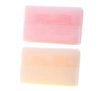 EXQUIMEUBLE 2pcs Sensory Brush for Soft Sponge Cleaning Tool for Bathing and Massaging Newborns Gentle Sensitive