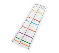 EXQUIMEUBLE 2pcs Transparent Fingerboard Stickers for Violin Beginners Essential Fretboard Markers for Violins Guidance Decals for Quick Finger Placement Learning